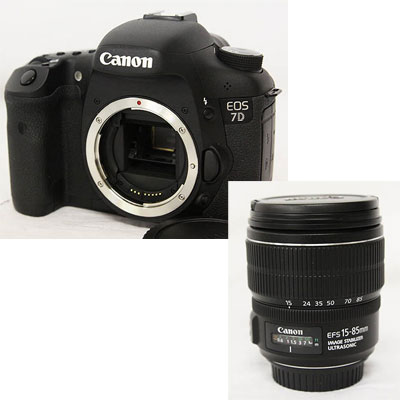 Canon | キャノン EOS 7D EF-S 15-85 IS USM Kit 【買取価格 70000円